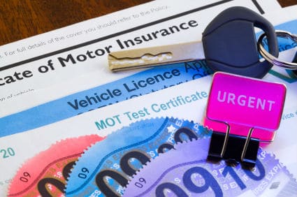 car-insurance-documents-mot-car-tax