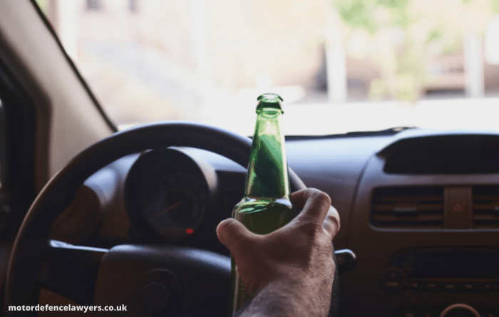 Drinking while driving