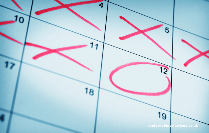 How long does totting up disqualification last? 