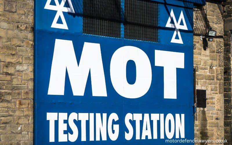 Caught driving without an MOT in the UK