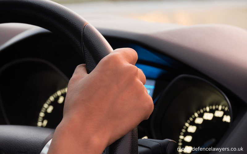 Avoiding penalty points on licence